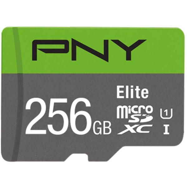 کارت حافظه Micro SD برند PNY مدل Elite ظرفیت 256g